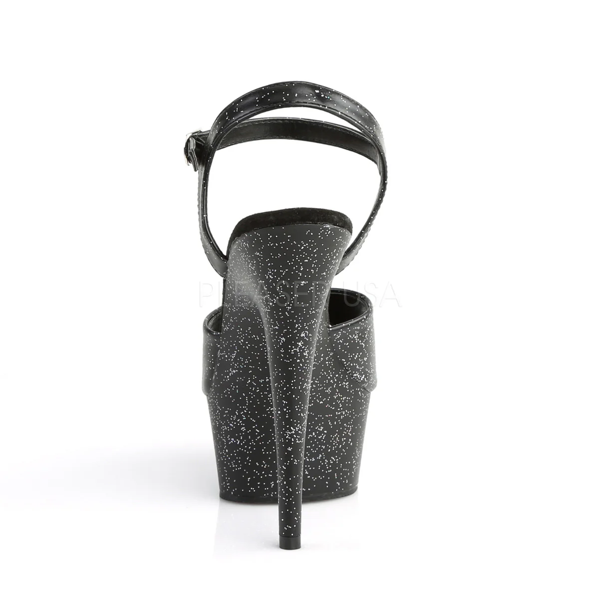 KISS-209MMG  Black Faux Leather/Black Matte - Image 4