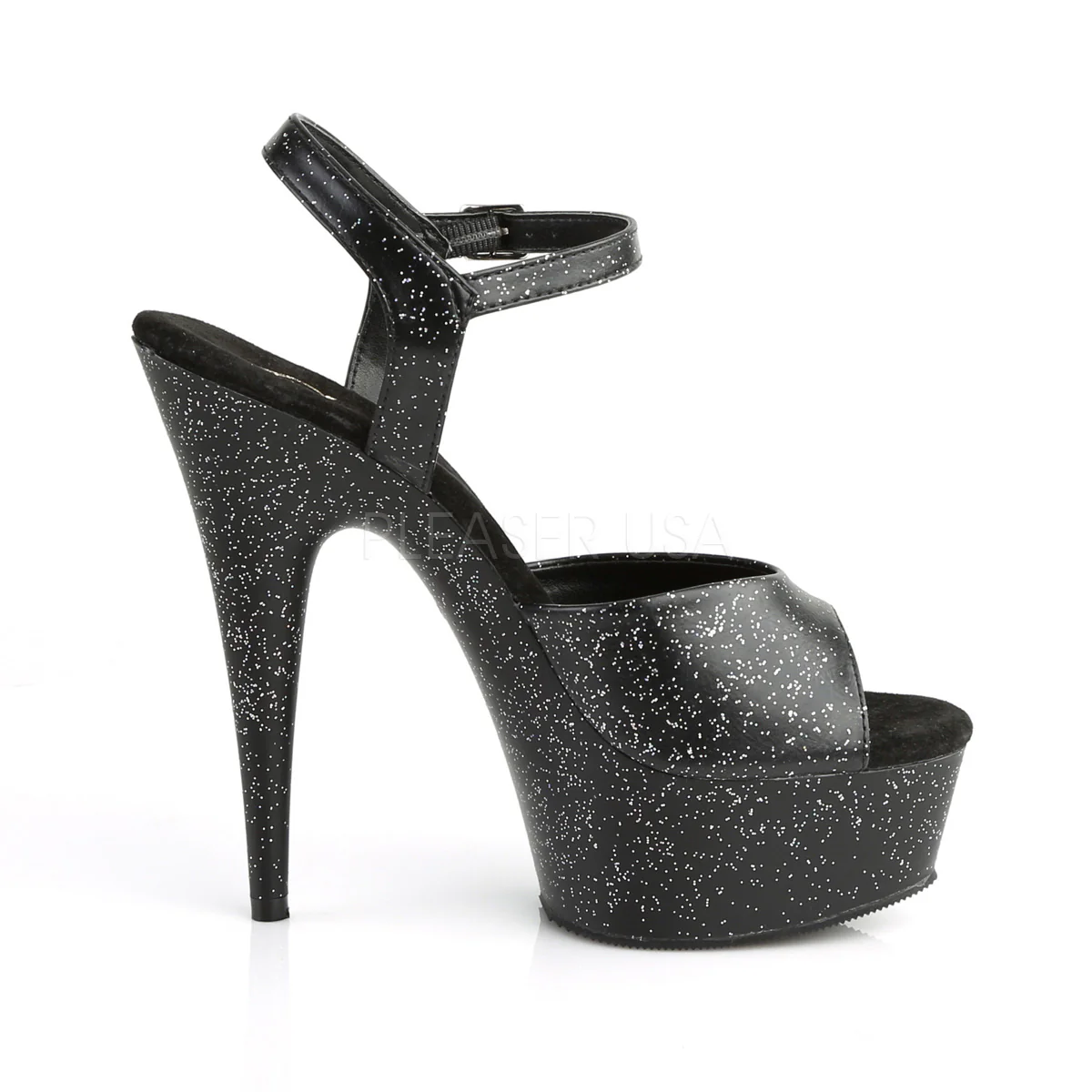 KISS-209MMG  Black Faux Leather/Black Matte - Image 5