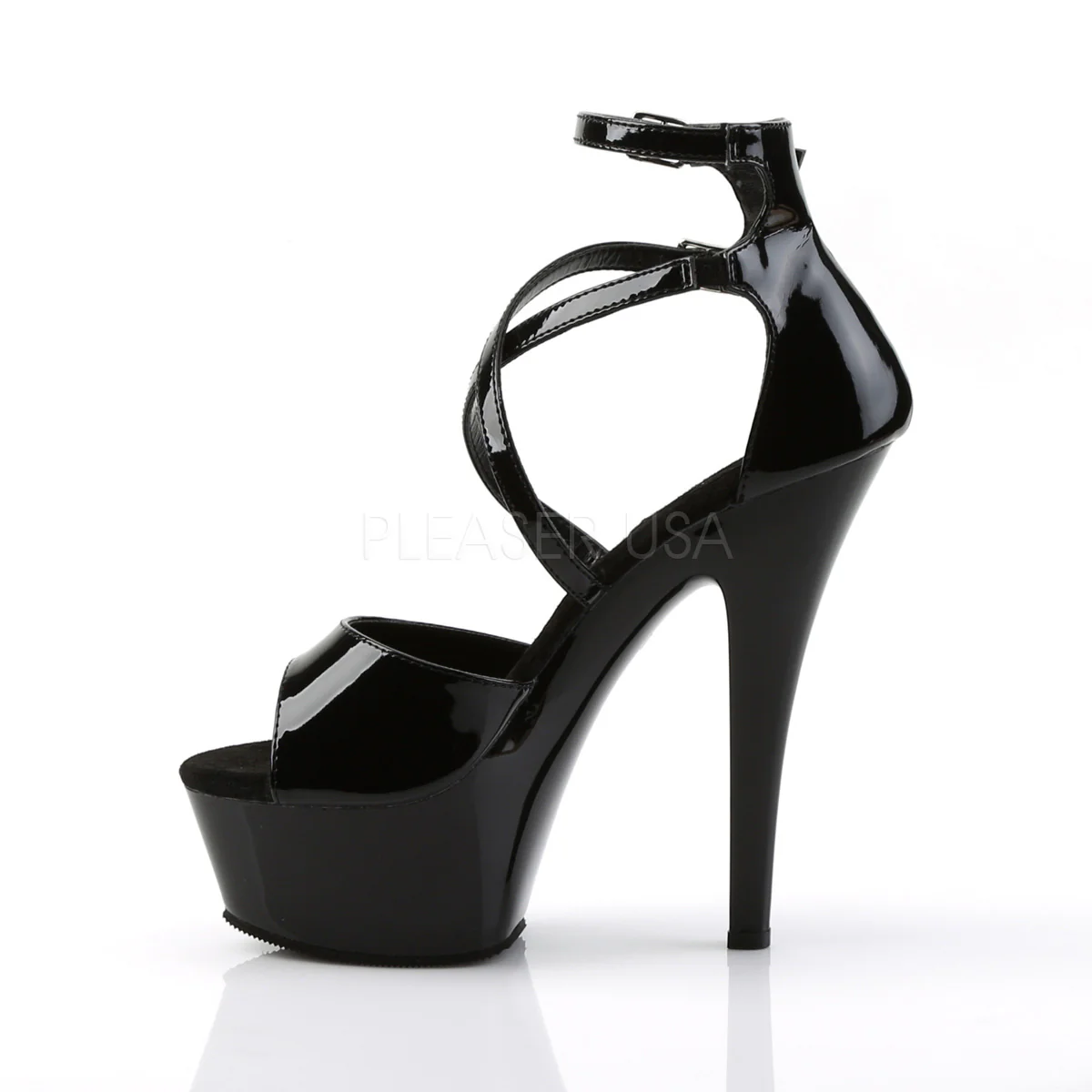 KISS-254  Black Patent/Black - Image 3