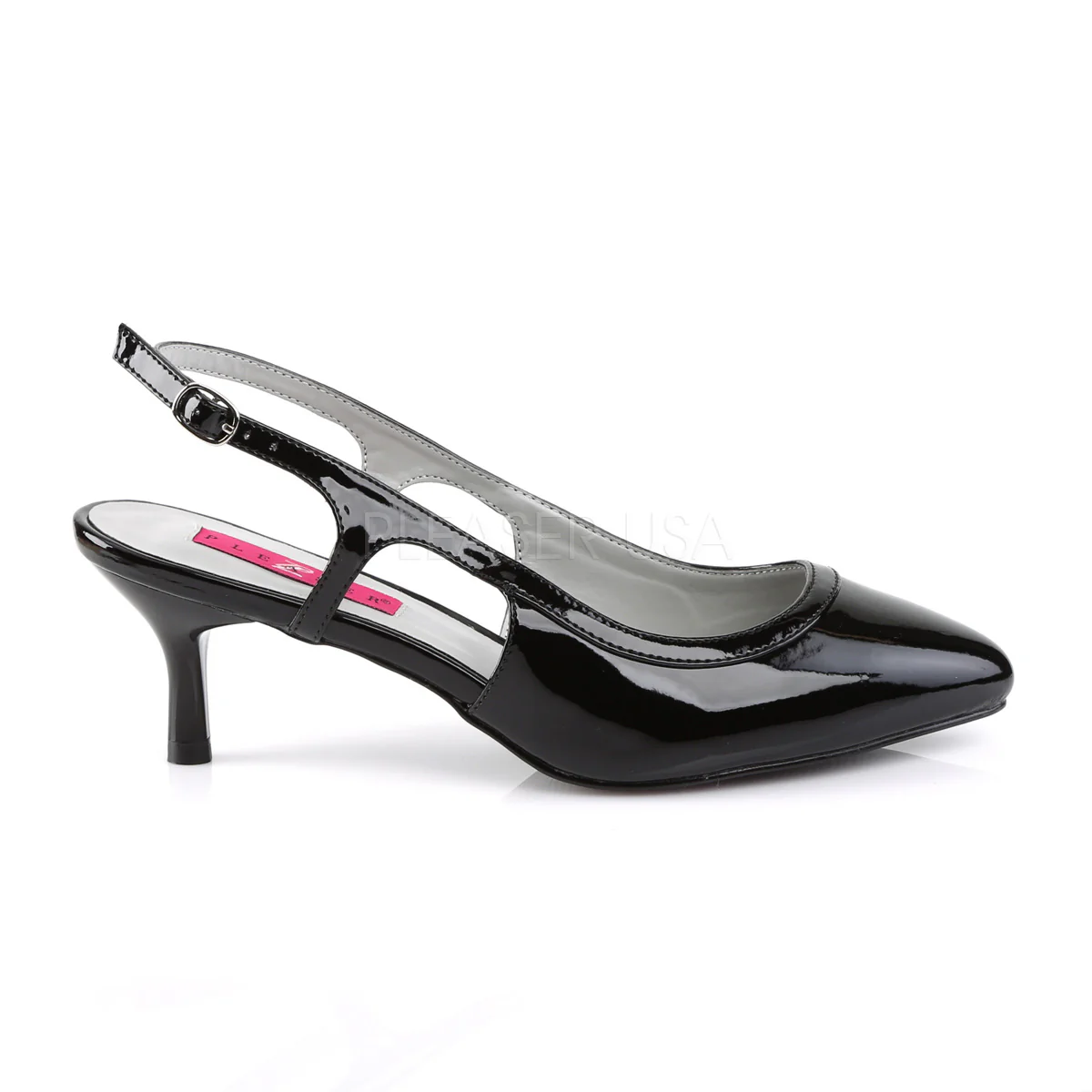 KITTEN-02  Black Patent - Image 5