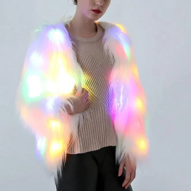 LED Light UP Rave Festival Jacket - Image 2