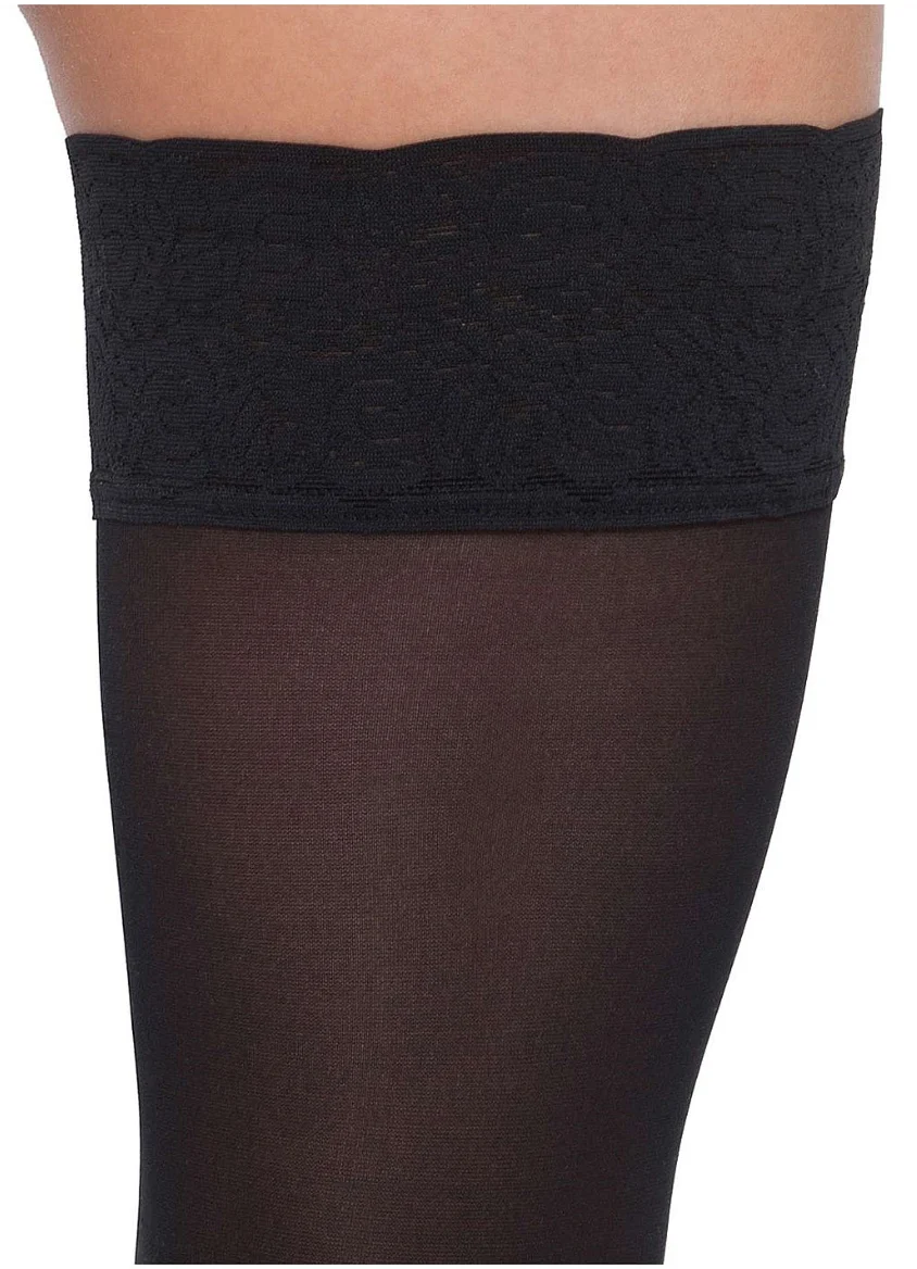 Levante Opaque Lace Top Stay Up - Image 3