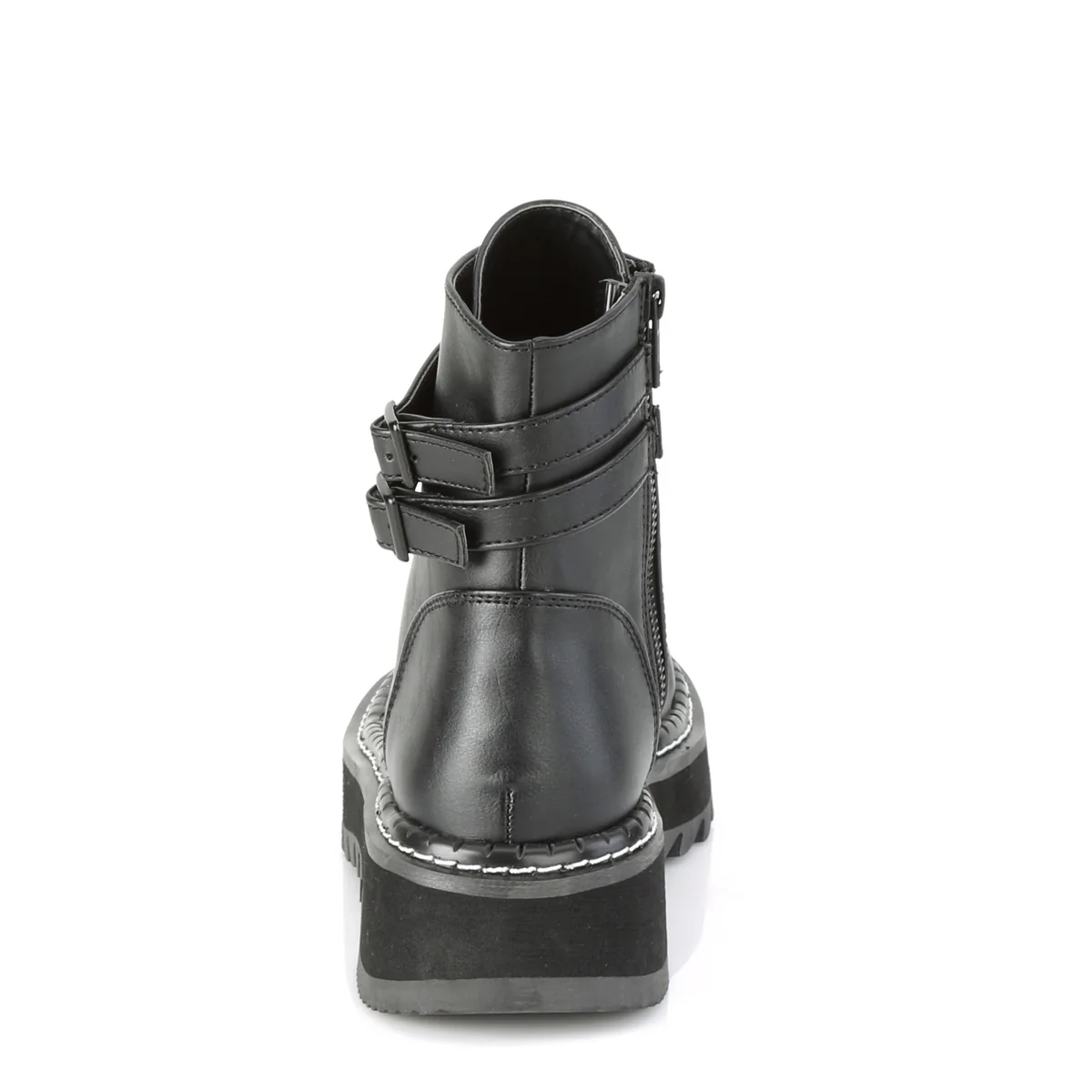 LILITH-152 Black Vegan Leather - Image 4