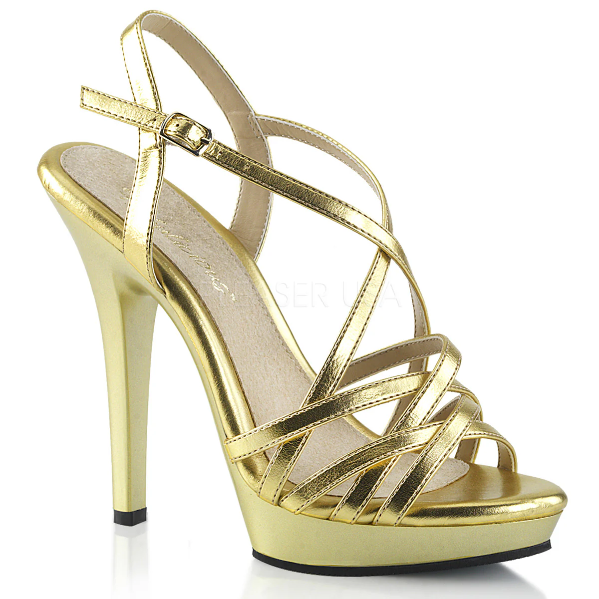 LIP-113 Gold Metallic Pu/Gold