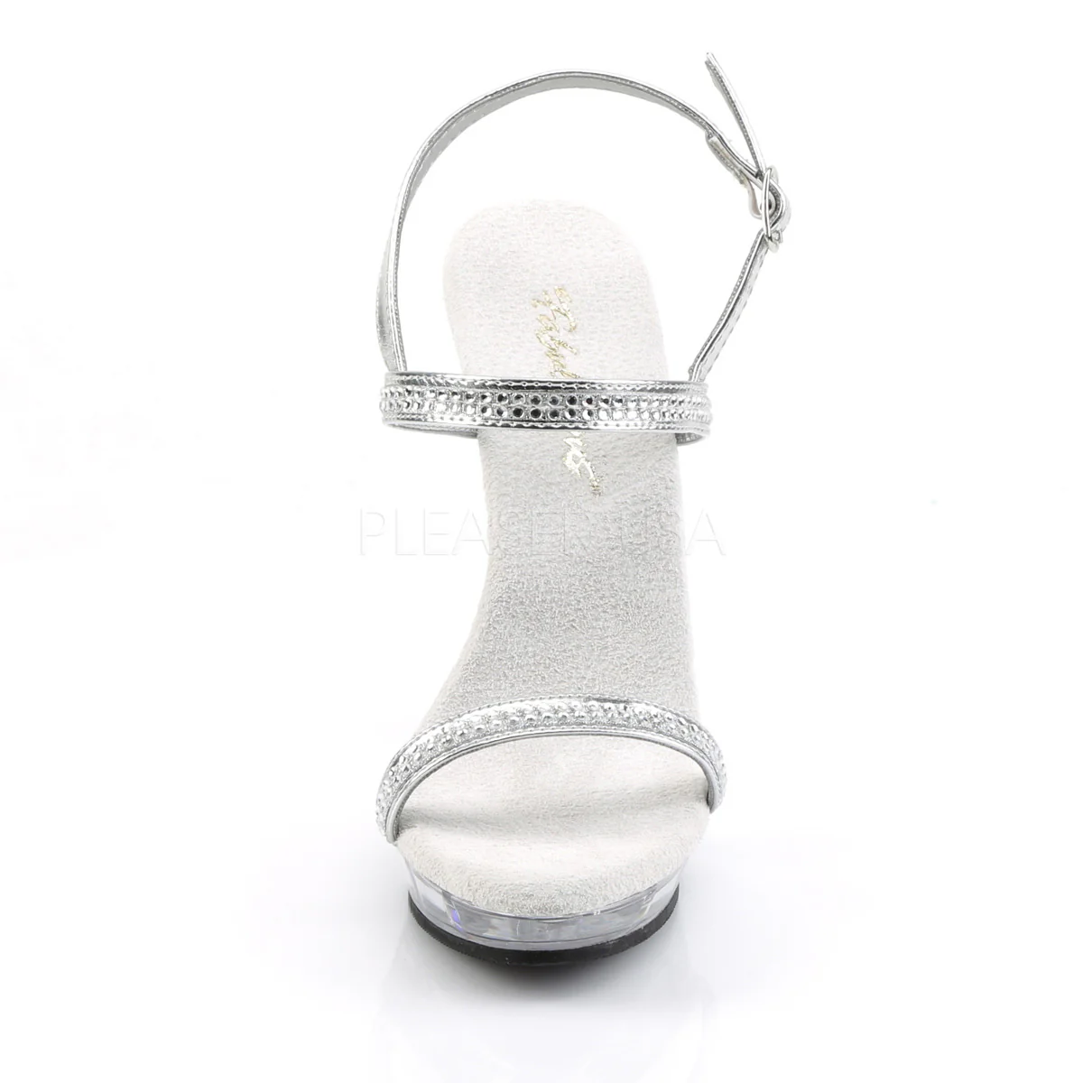 LIP-117  Silver Metallic Pu/Clear - Image 2