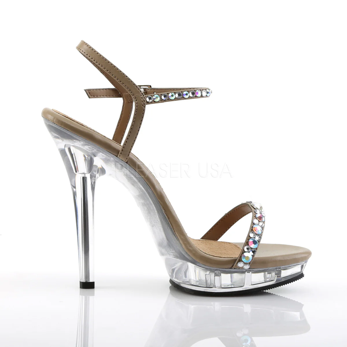 LIP-131  Taupe Pu/Clear - Image 5