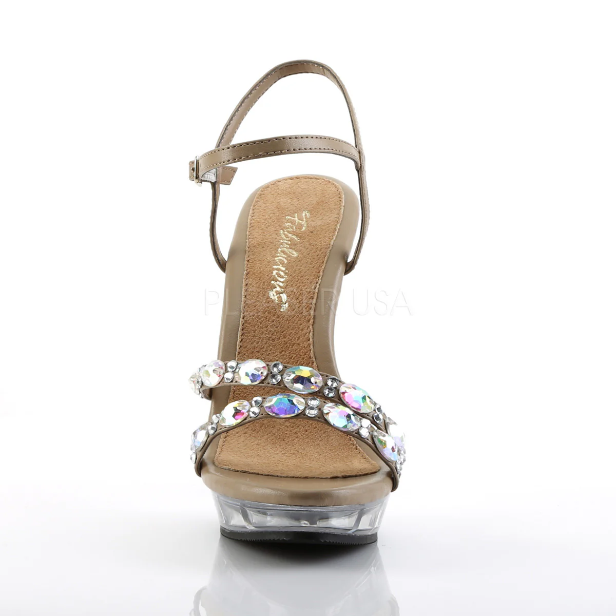 LIP-133  Taupe Pu/Clear - Image 2