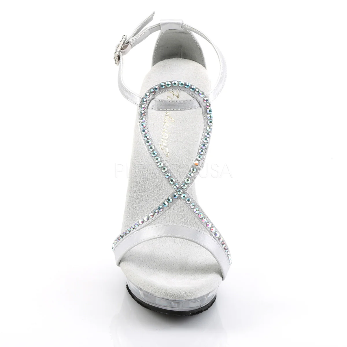 LIP-156  Silver Satin/Clear - Image 2