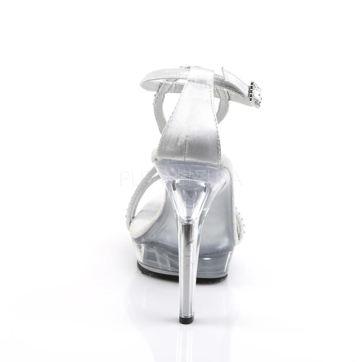 LIP-156  Silver Satin/Clear - Image 4