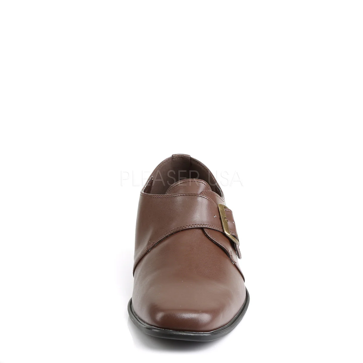 LOAFER-12 Brown Pu - Image 2