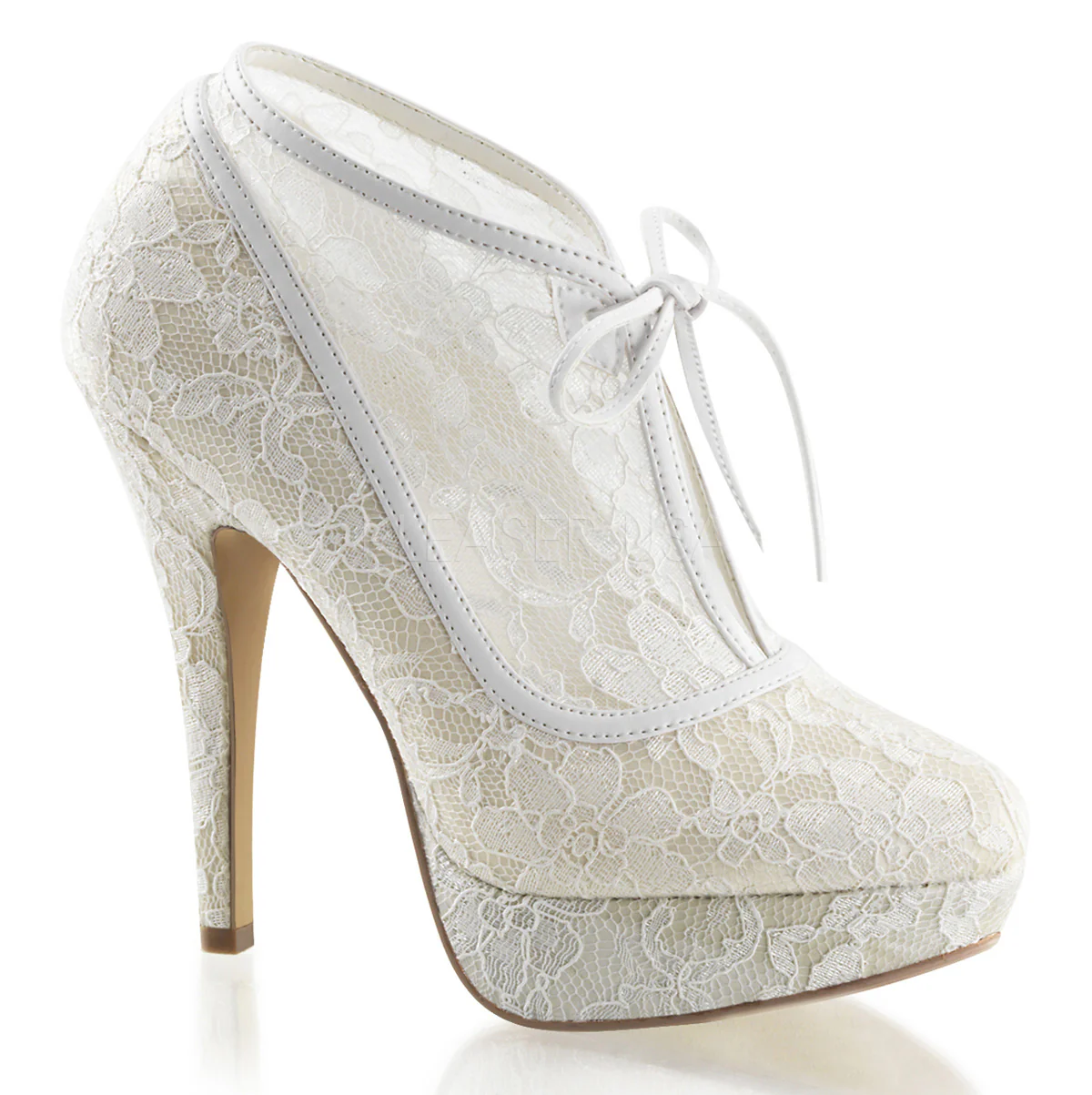 LOLITA-32 Ivory Lace-Satin