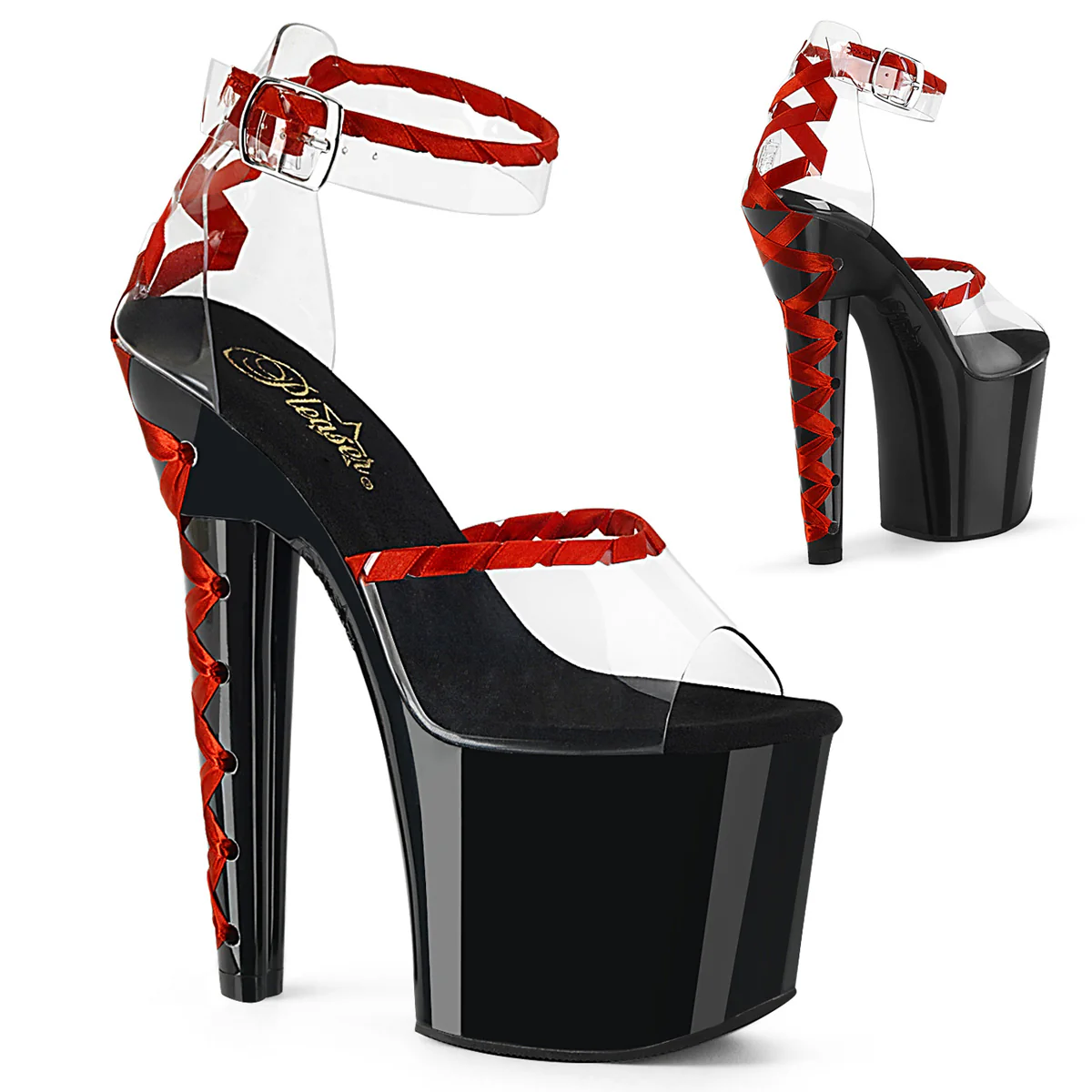 LOVESICK-712 Clear-Red/Black-Red