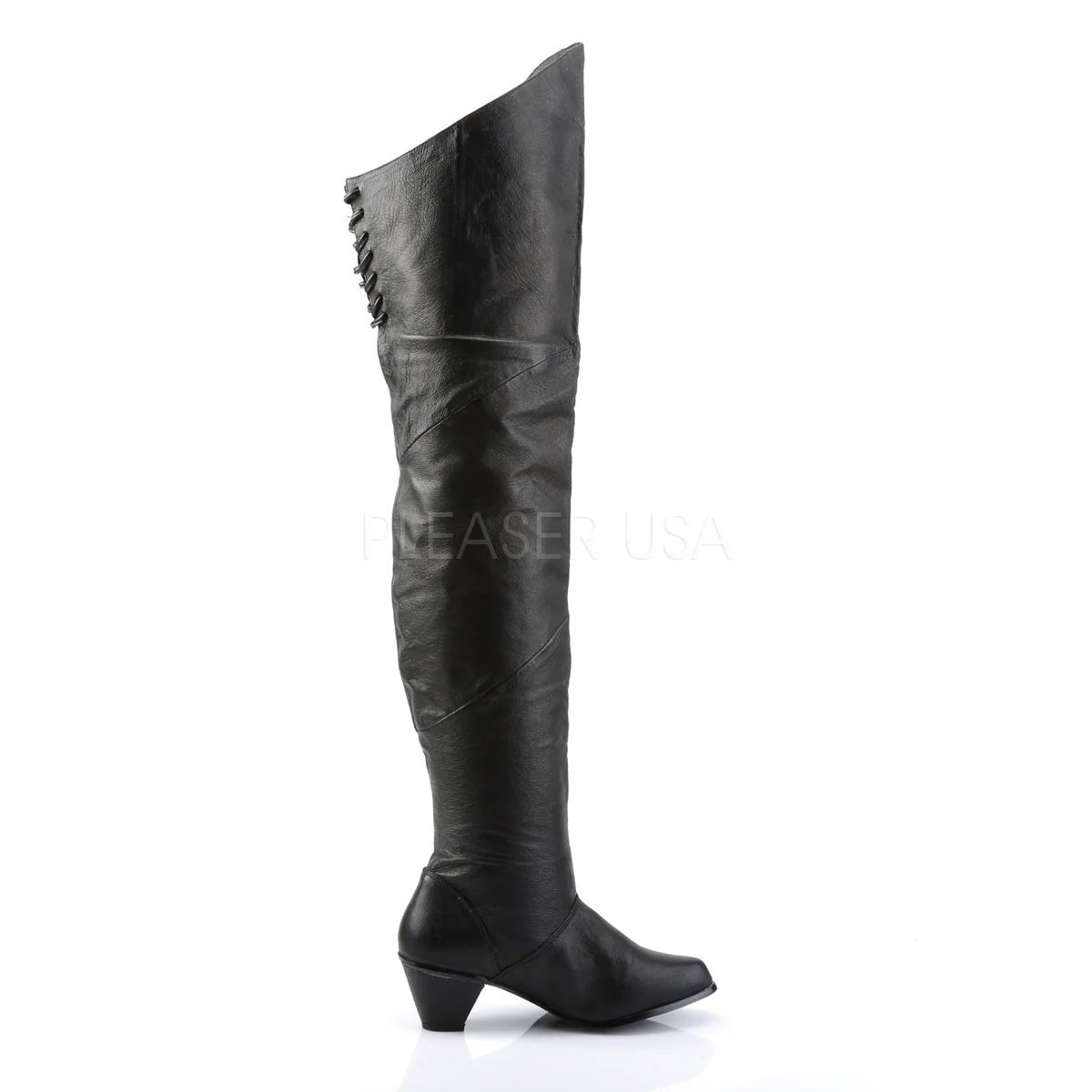 MAIDEN-8828  Black Leather (P) - Image 5