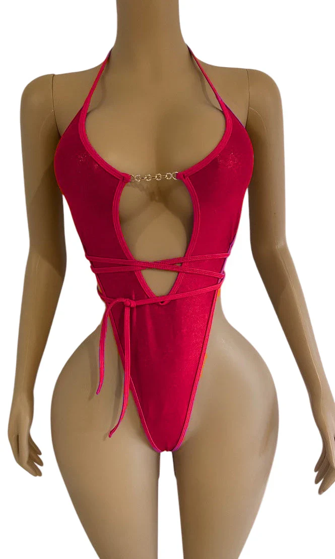 Mayson Bodysuit - Red