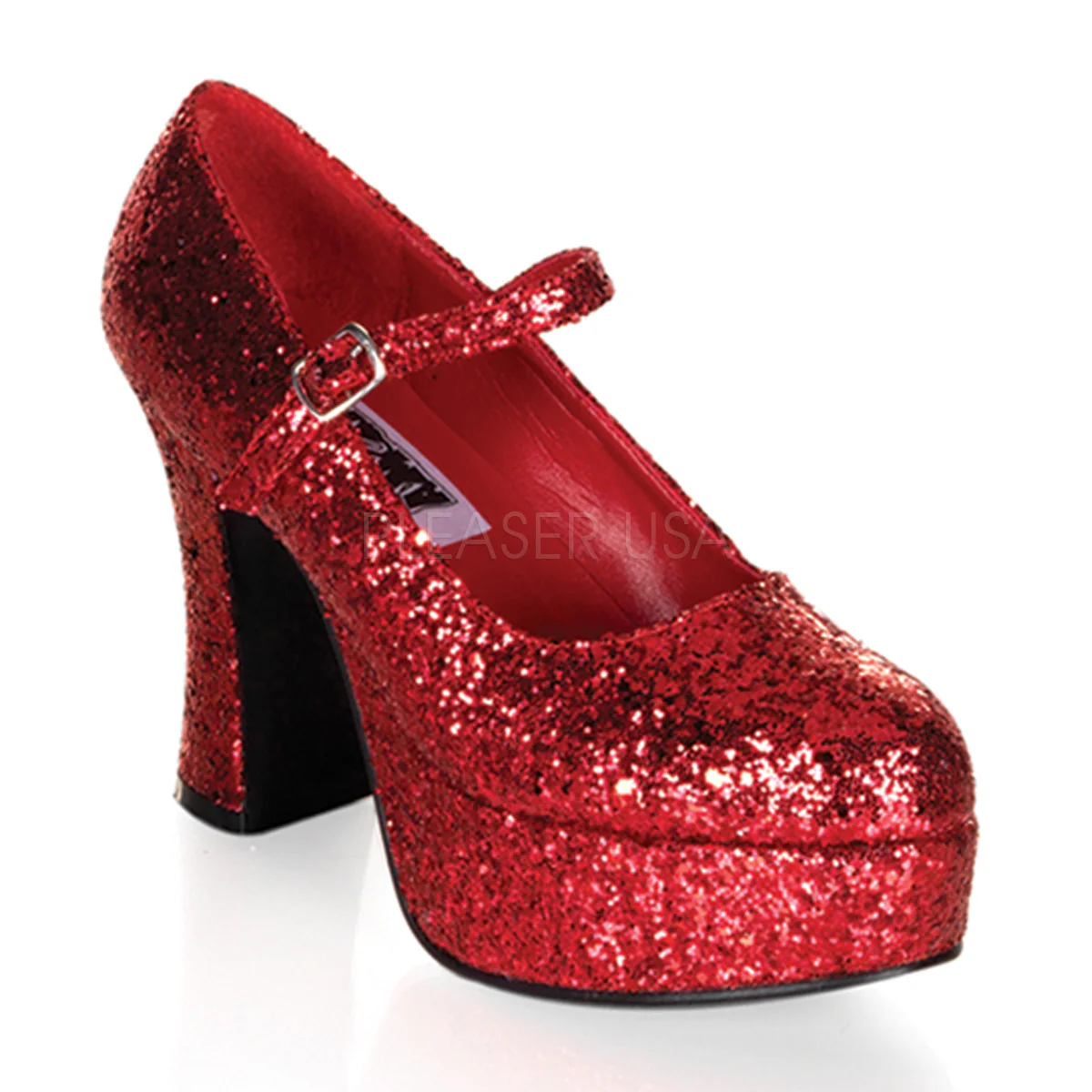 MARYJANE-50G  Red Glitter