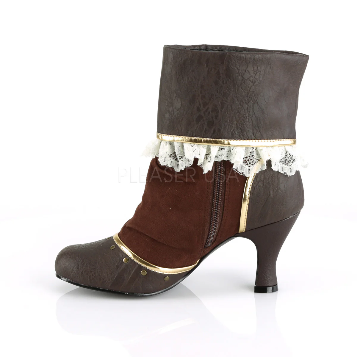 MATEY-115 Brown Distressed Pu-Microfiber - Image 3