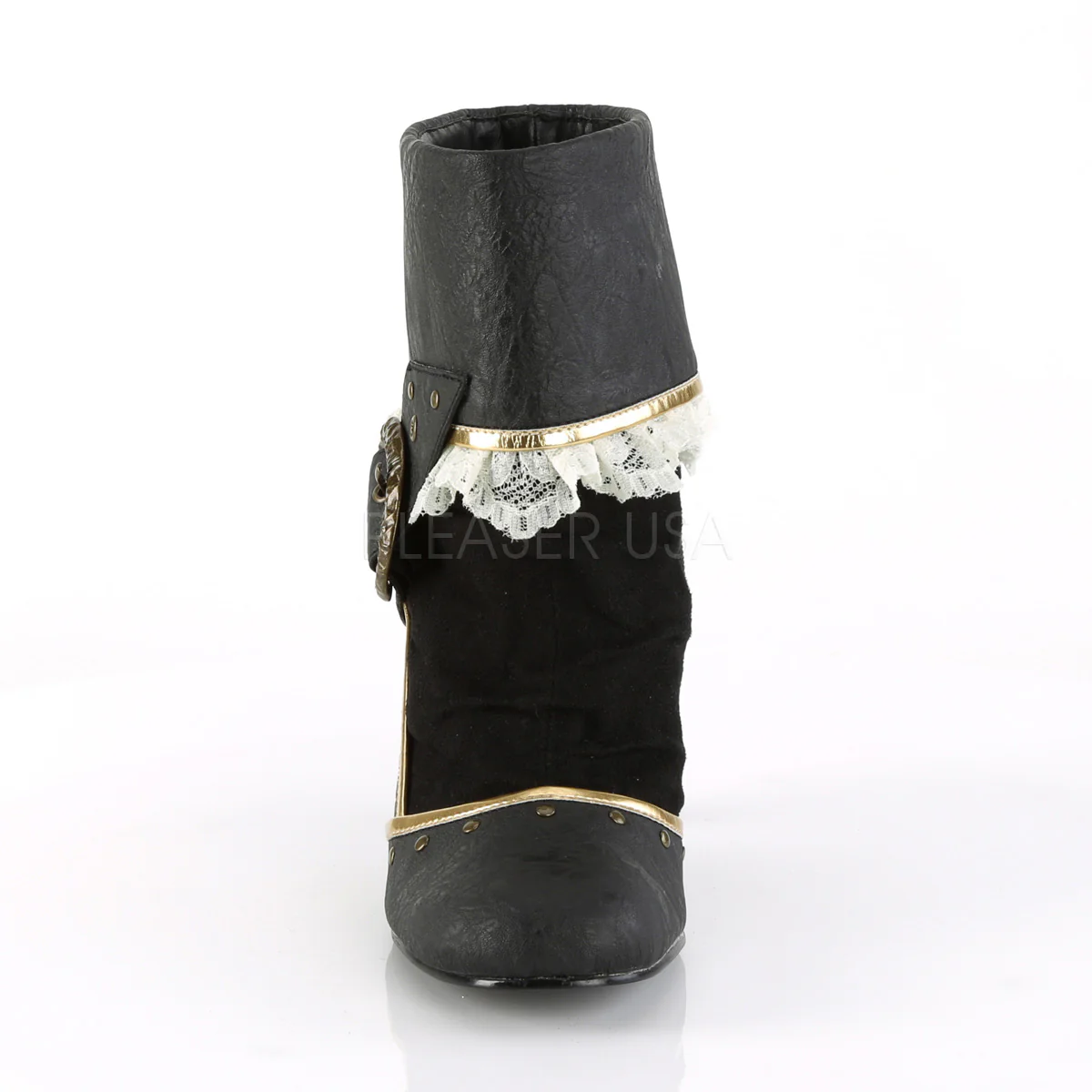 MATEY-115  Black Distressed Pu-Microfiber - Image 2