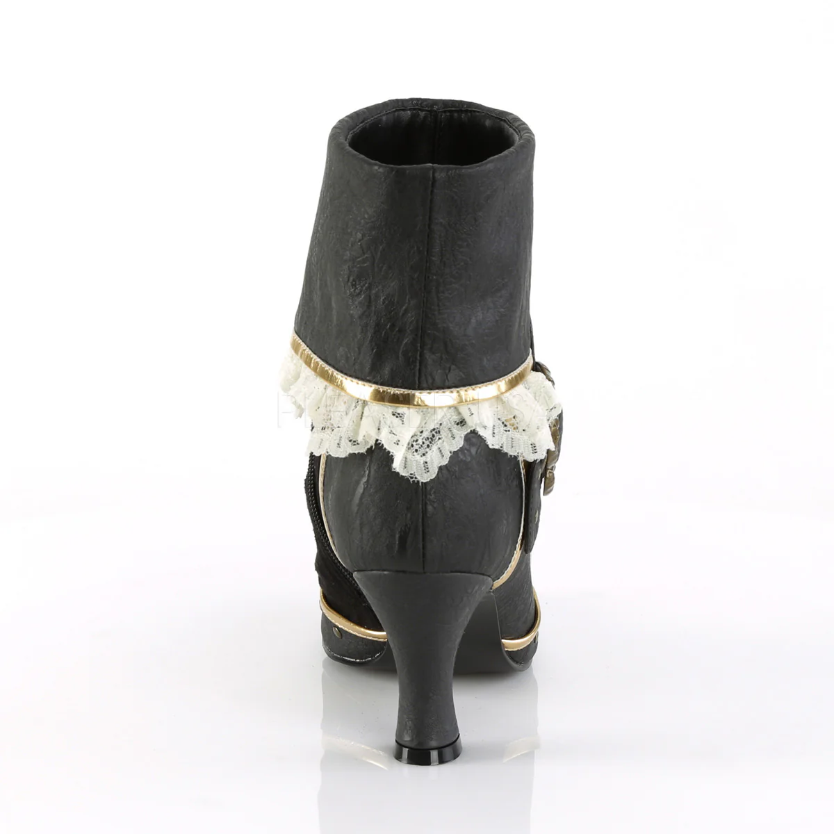 MATEY-115  Black Distressed Pu-Microfiber - Image 4