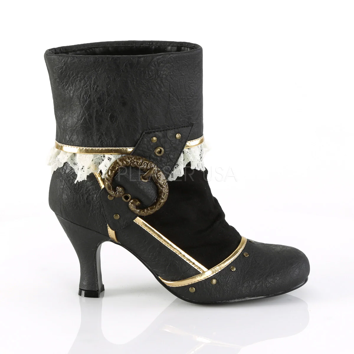 MATEY-115  Black Distressed Pu-Microfiber - Image 5