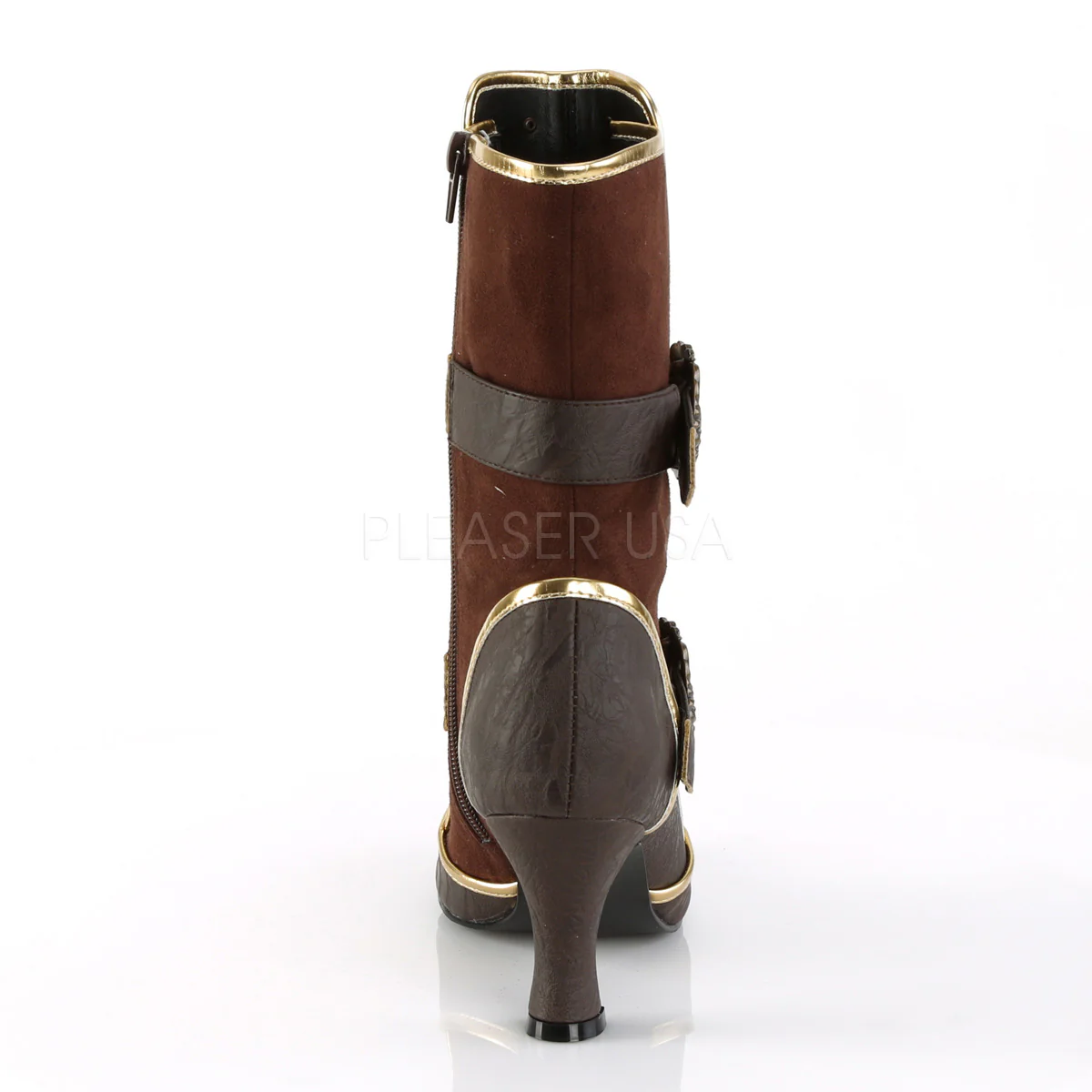 MATEY-205  Brown Distressed PU-Microfiber - Image 3