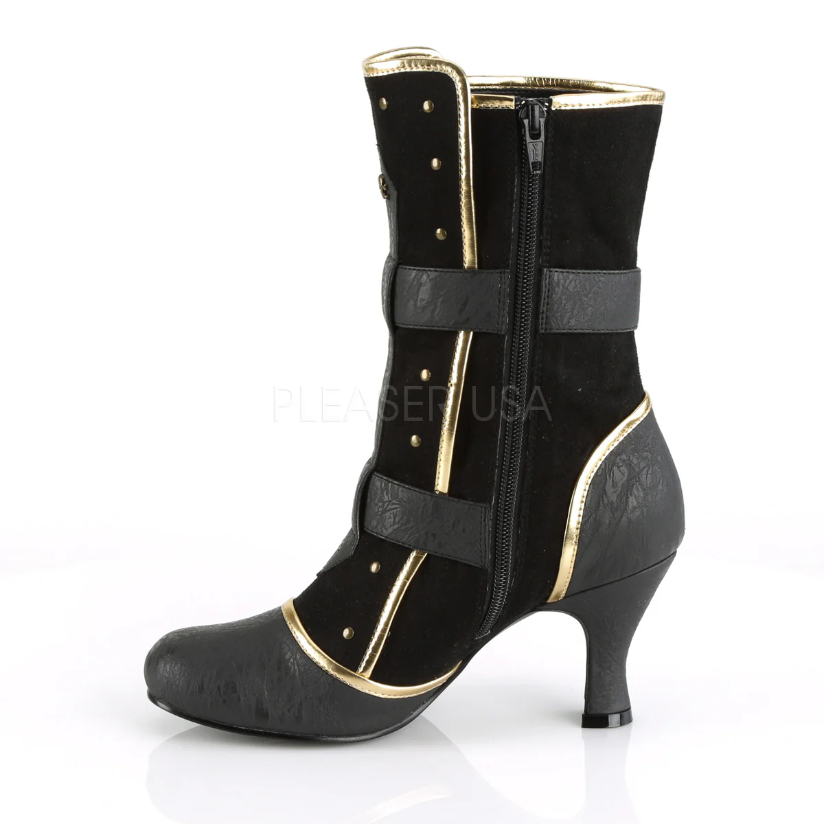 MATEY-205  Black Distressed Pu-Microfiber - Image 2