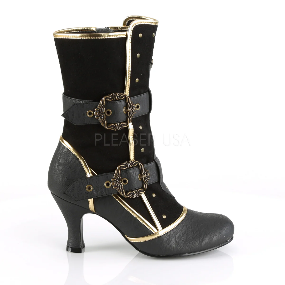 MATEY-205  Black Distressed Pu-Microfiber - Image 4