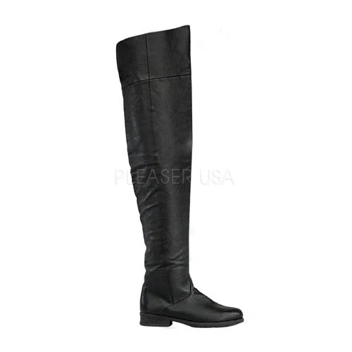 MAVERICK-8824 Black Leather (P)