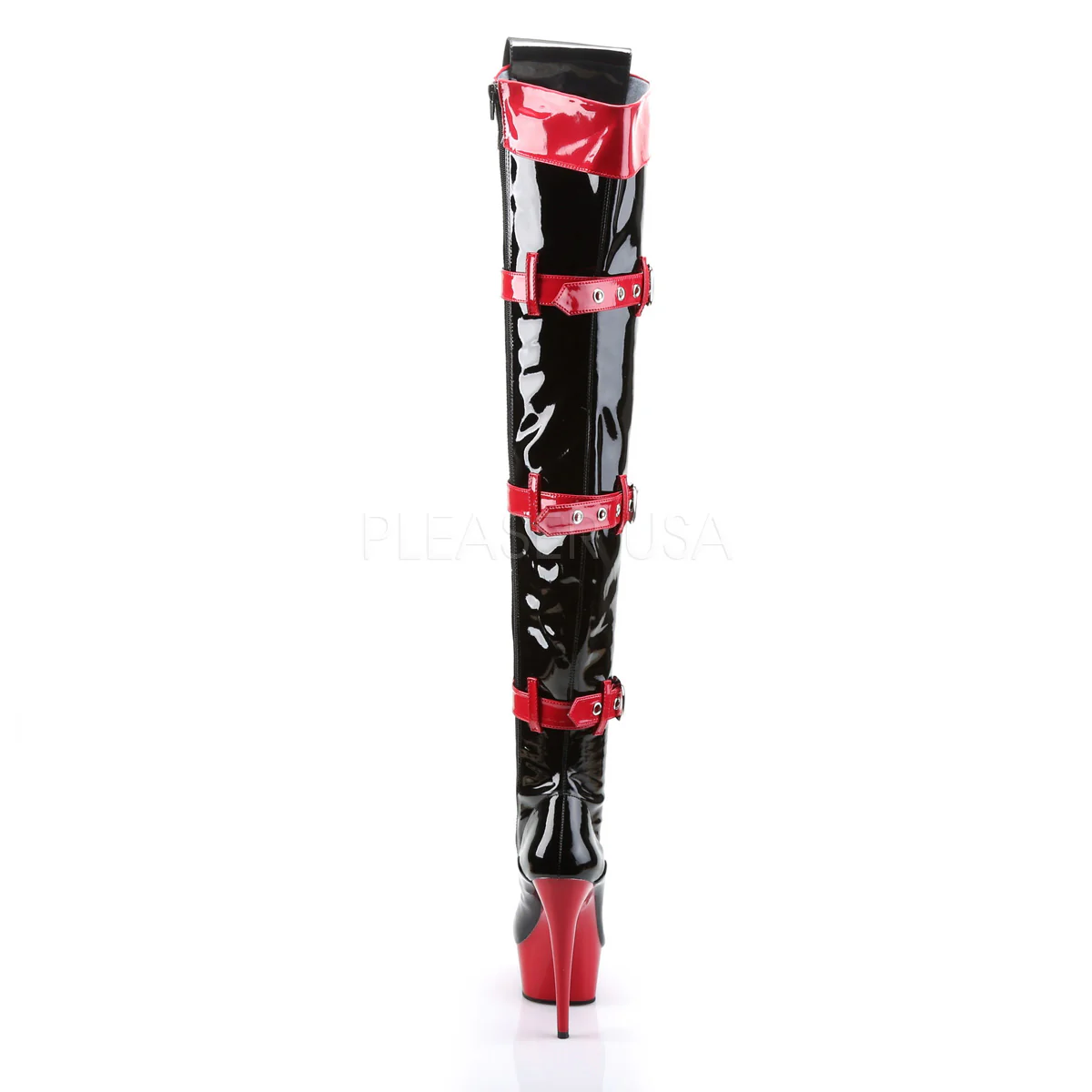 MEDIC-3028 Black-Red Patent/Red - Image 4