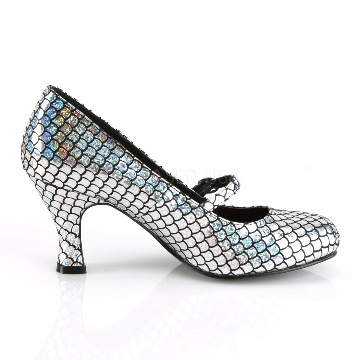 MERMAID-70  Silver Hologram Pu - Image 4