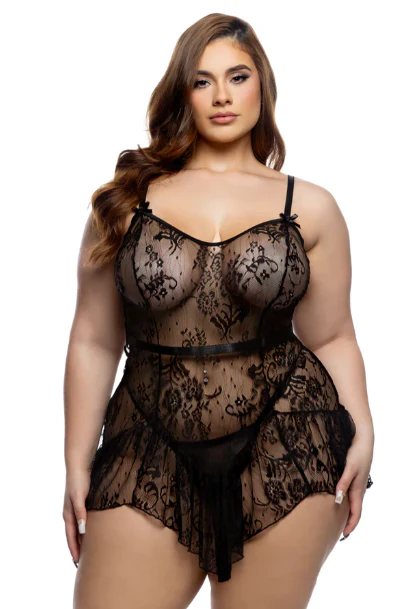 Midnight Kiss Slip - Black LI801 - Image 3