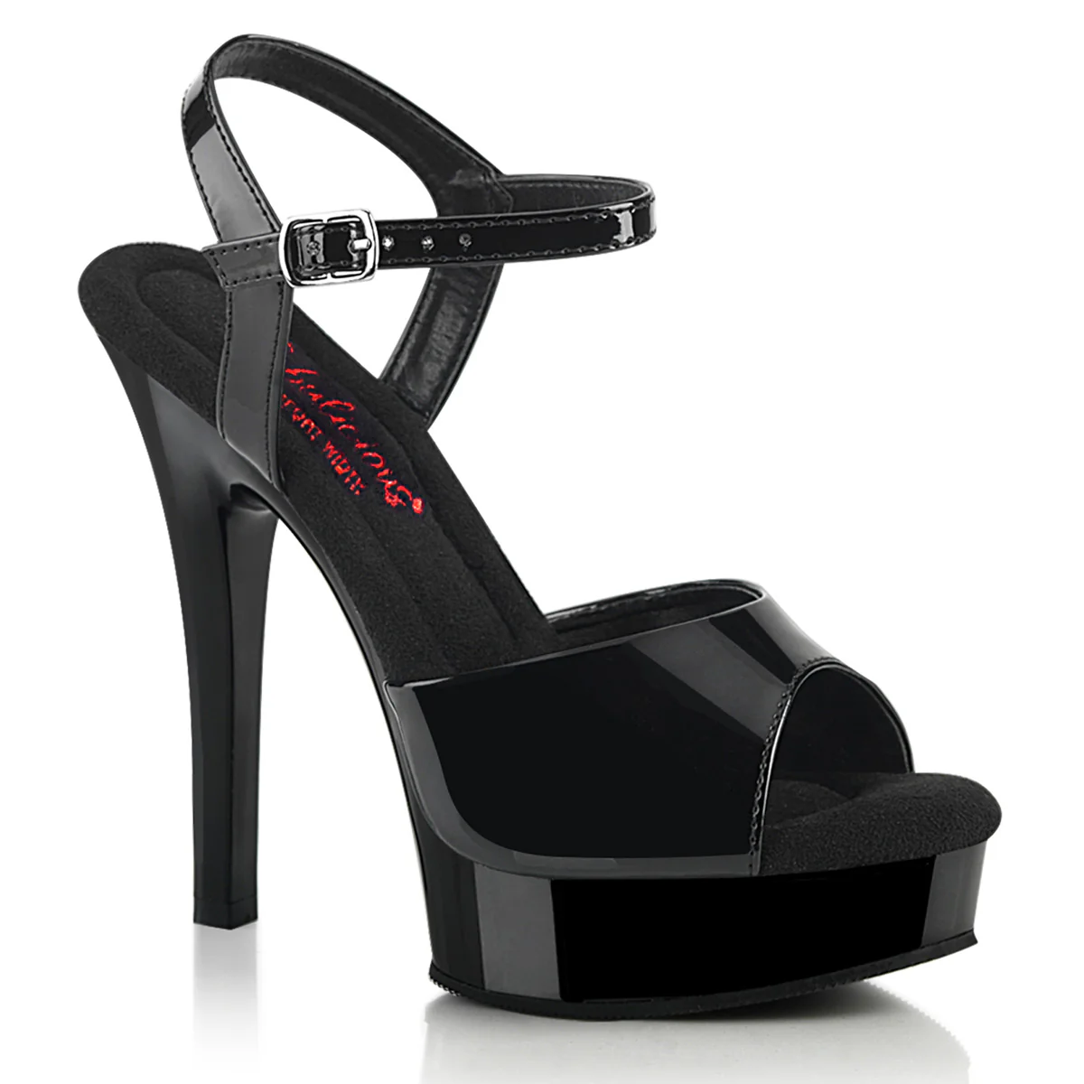 MAJESTY-509  Black Patent/Black