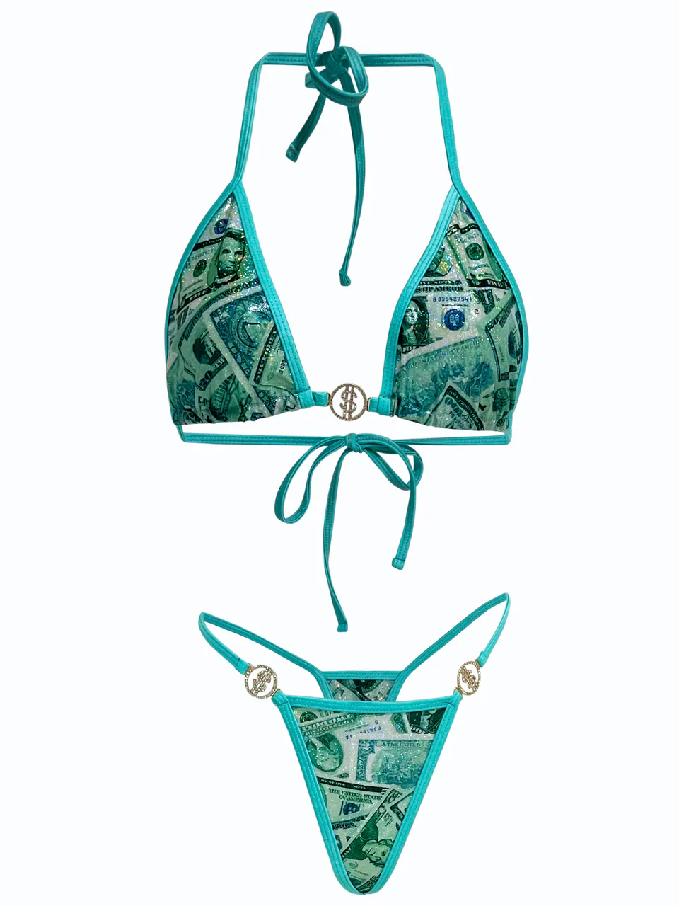 Money Bikini Set
