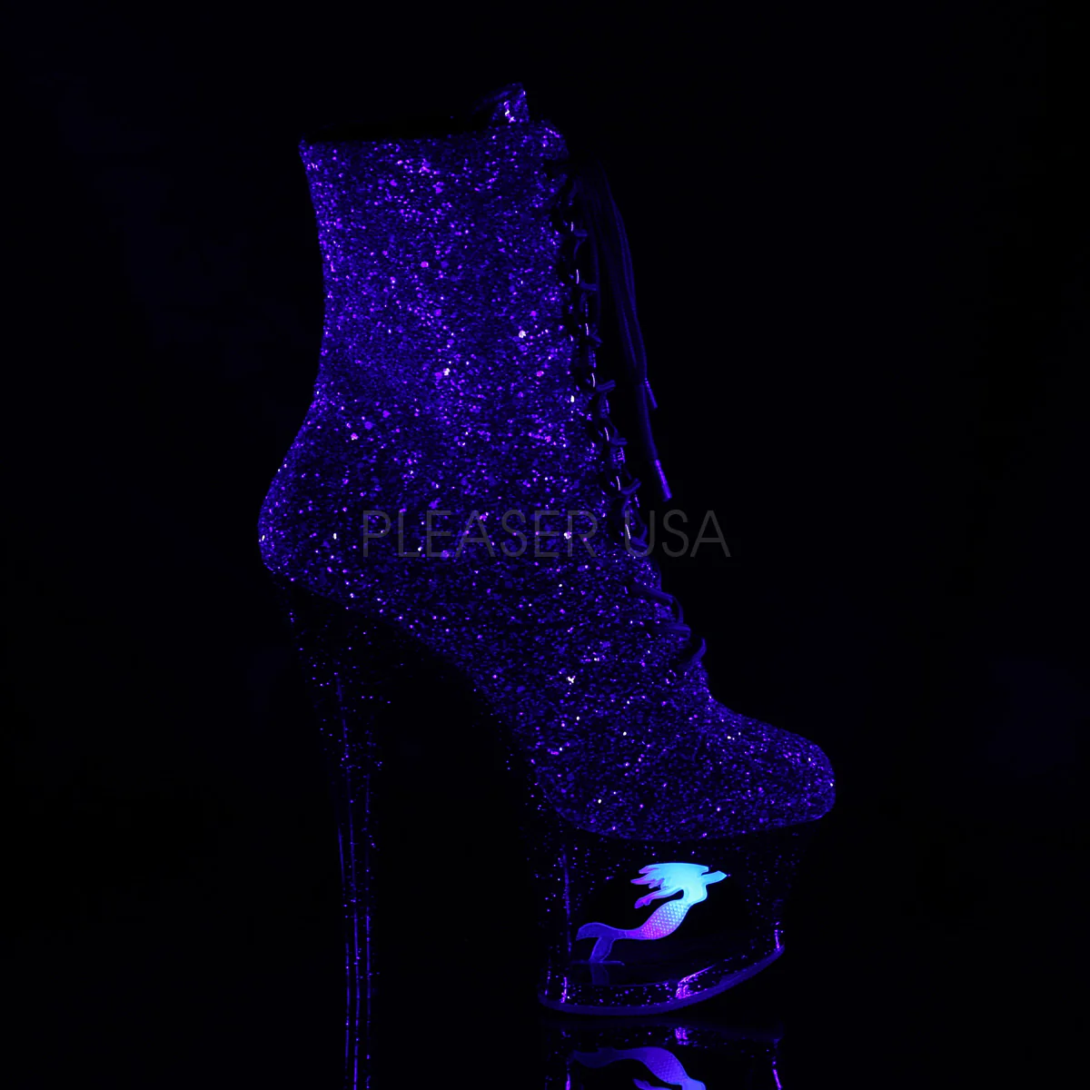 MOON-1020MER  Purple-Black Ombre Glitter/Black - Image 5