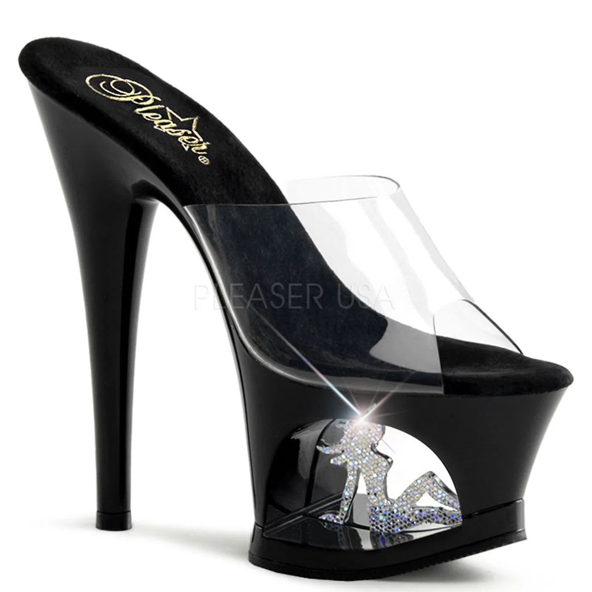 MOON-701TG Clear/Black-Silver