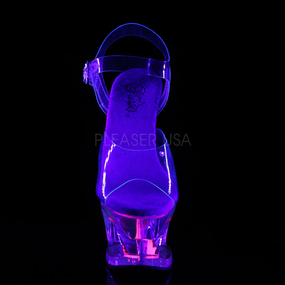 MOON-708CAT Clear/Clear-Neon Pink - Image 2