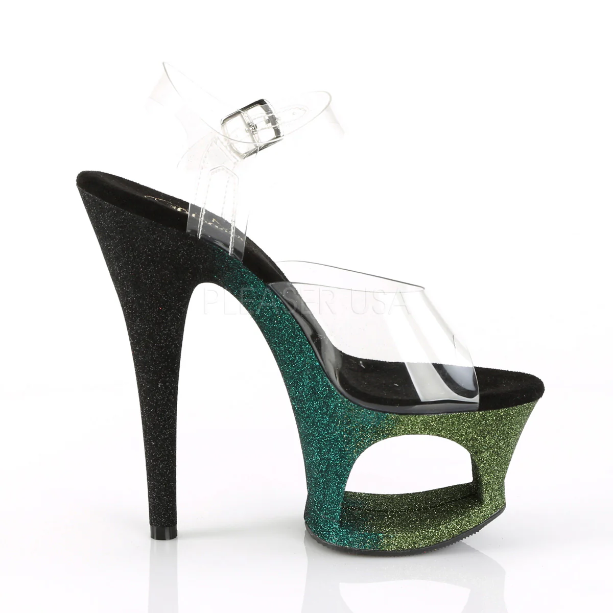 MOON-708OMBRE Clear/Emerald-Black Ombre - Image 5