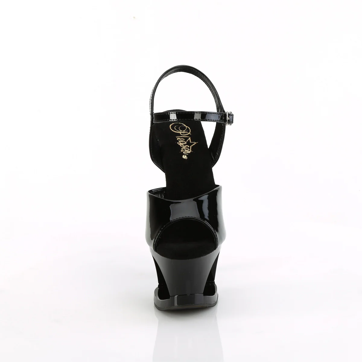 MOON-709H  Black Patent/Black-Red - Image 2