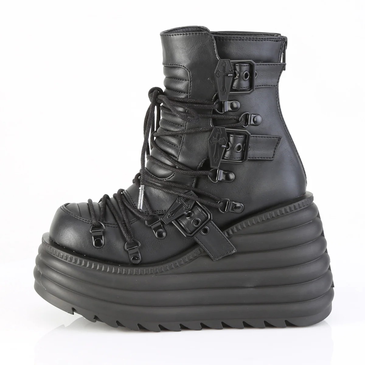 MORTE-68 Black Vegan Leather - Image 3