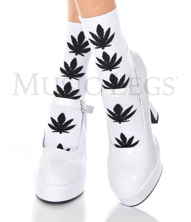 Music Legs Leaf Print 537 - Image 2