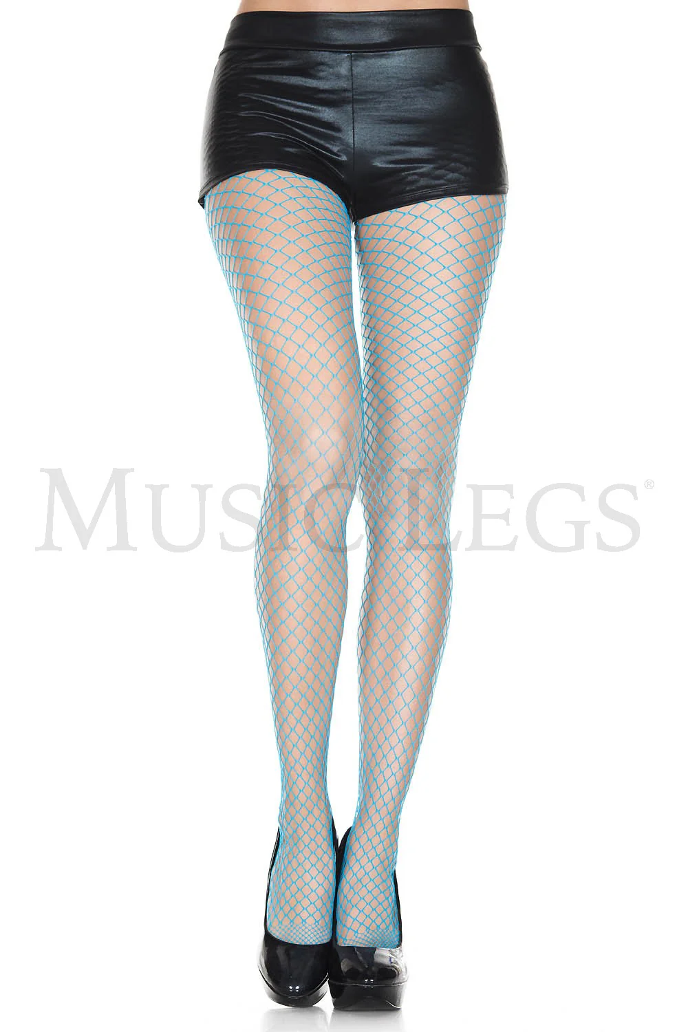 Music Legs Mini Diamond Net Spandex Pantyhose ML9030 - Image 14