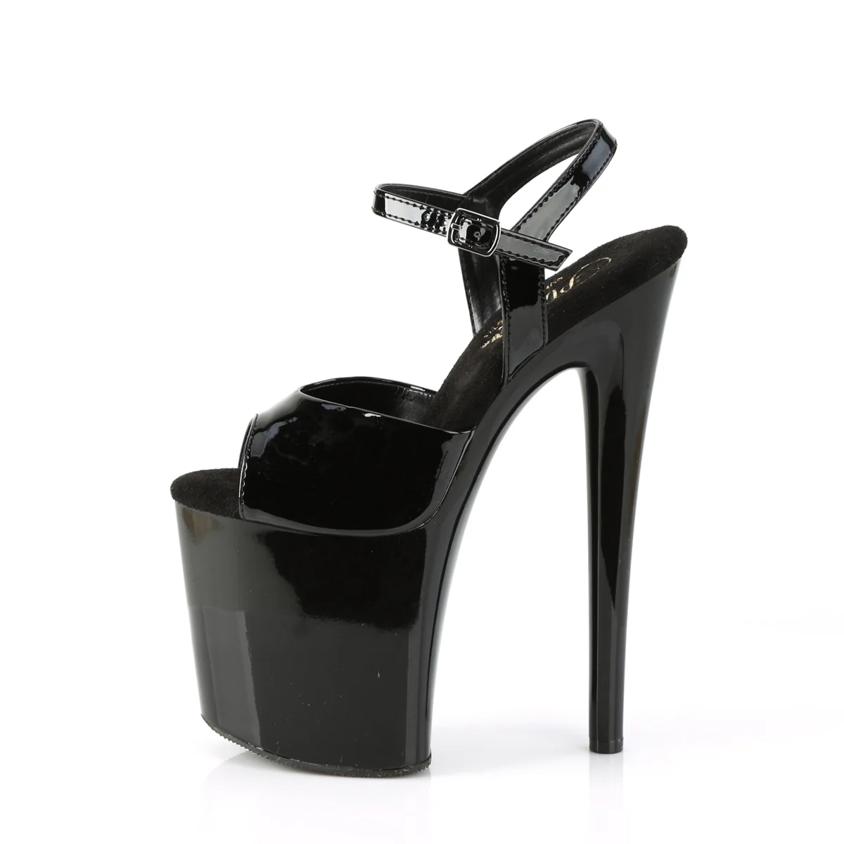 NAUGHTY-809 Black Patent/Black - Image 3