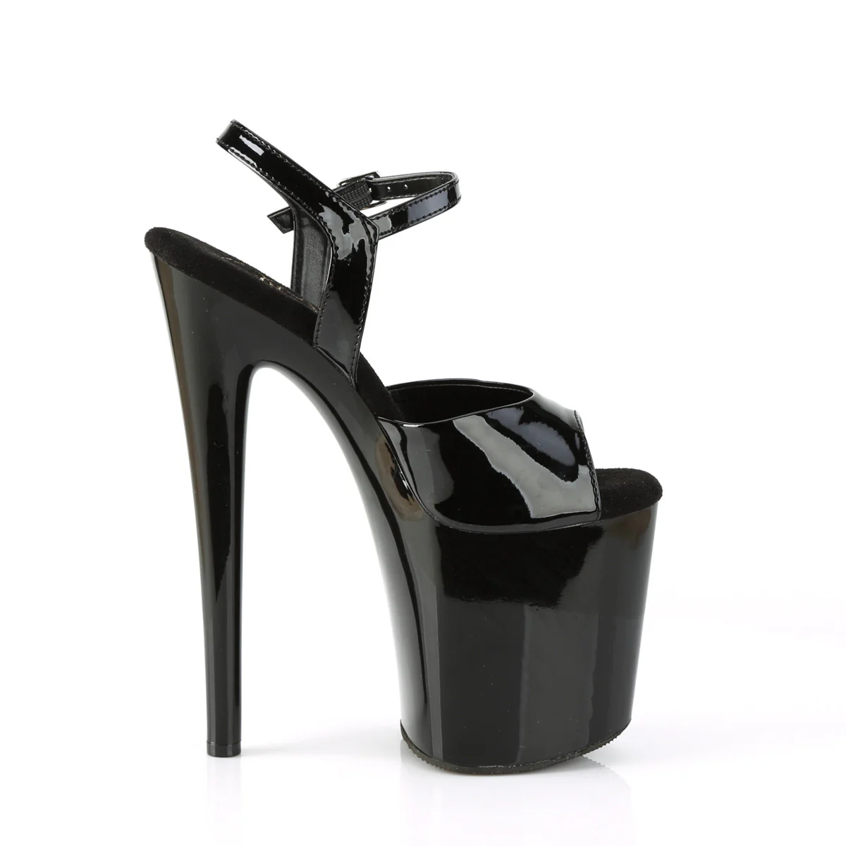 NAUGHTY-809 Black Patent/Black - Image 5