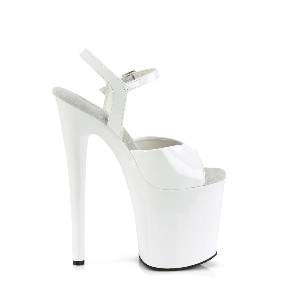 NAUGHTY-809  White Patent/White - Image 5