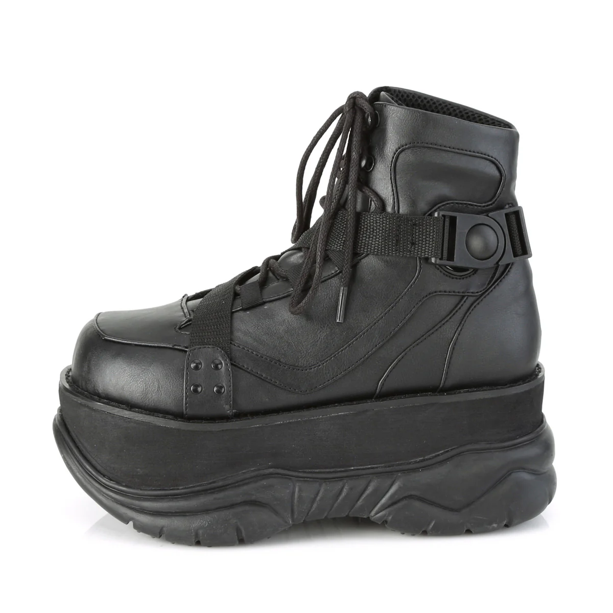 NEPTUNE-181 Black Vegan Leather - Image 3