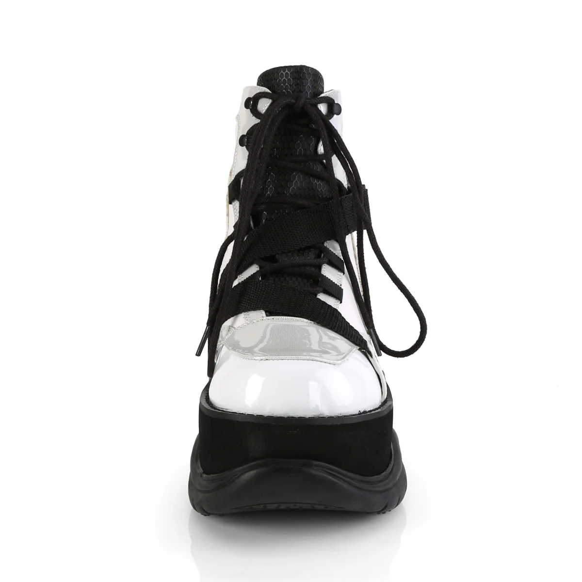NEPTUNE-181 White Vegan Leather Multi - Image 2