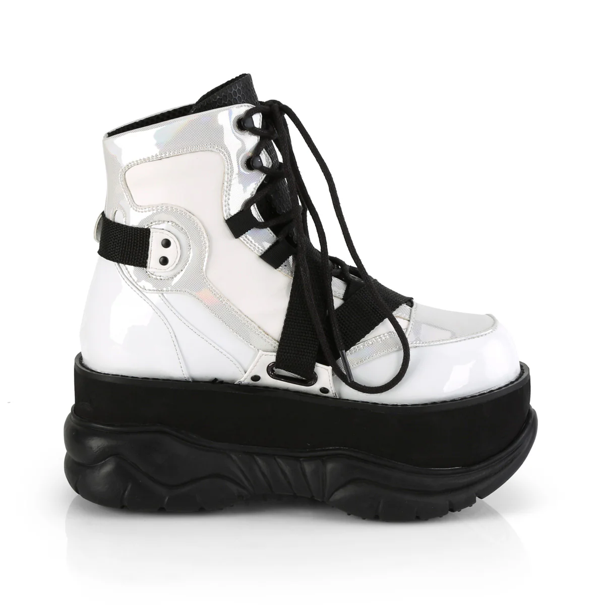 NEPTUNE-181 White Vegan Leather Multi - Image 5