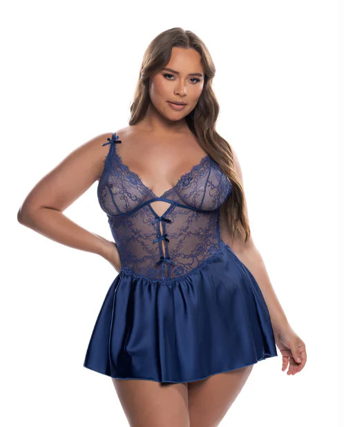 Paradise Dream Babydoll 2-Piece Set - LI838 Red - Image 8