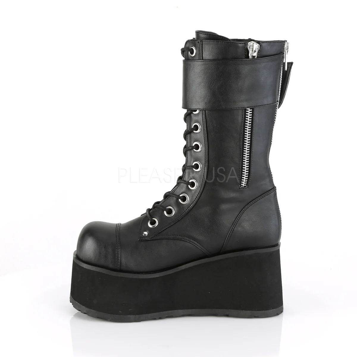 PETROL-150 Black Vegan Leather - Image 2