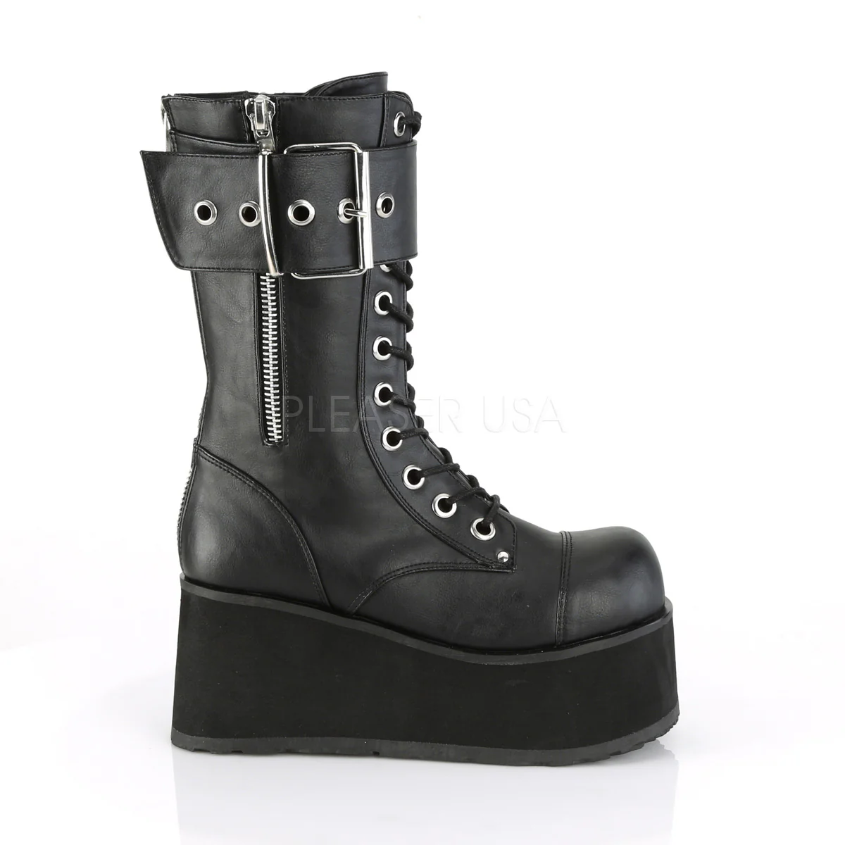 PETROL-150 Black Vegan Leather - Image 4
