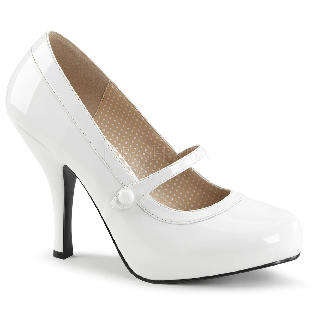 PINUP-01 White Patent